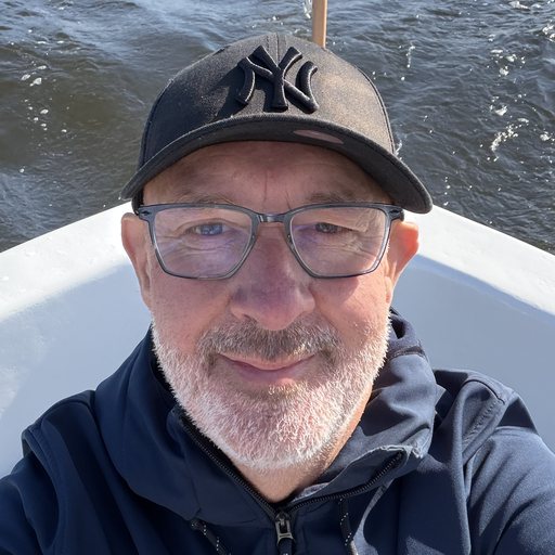 Rutger Blommers, op het water